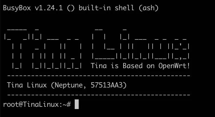 Welcome Shell